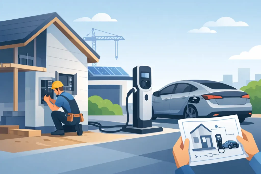 New Build EV Charger Installation Explained