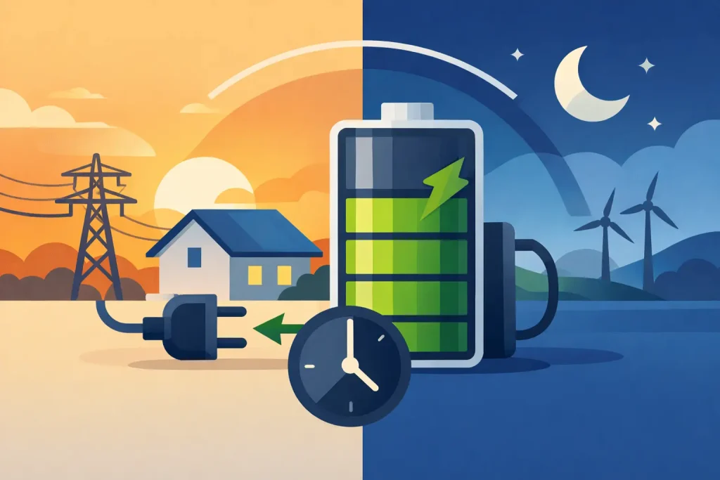 Battery Charging From Off Peak Tariffs Explained