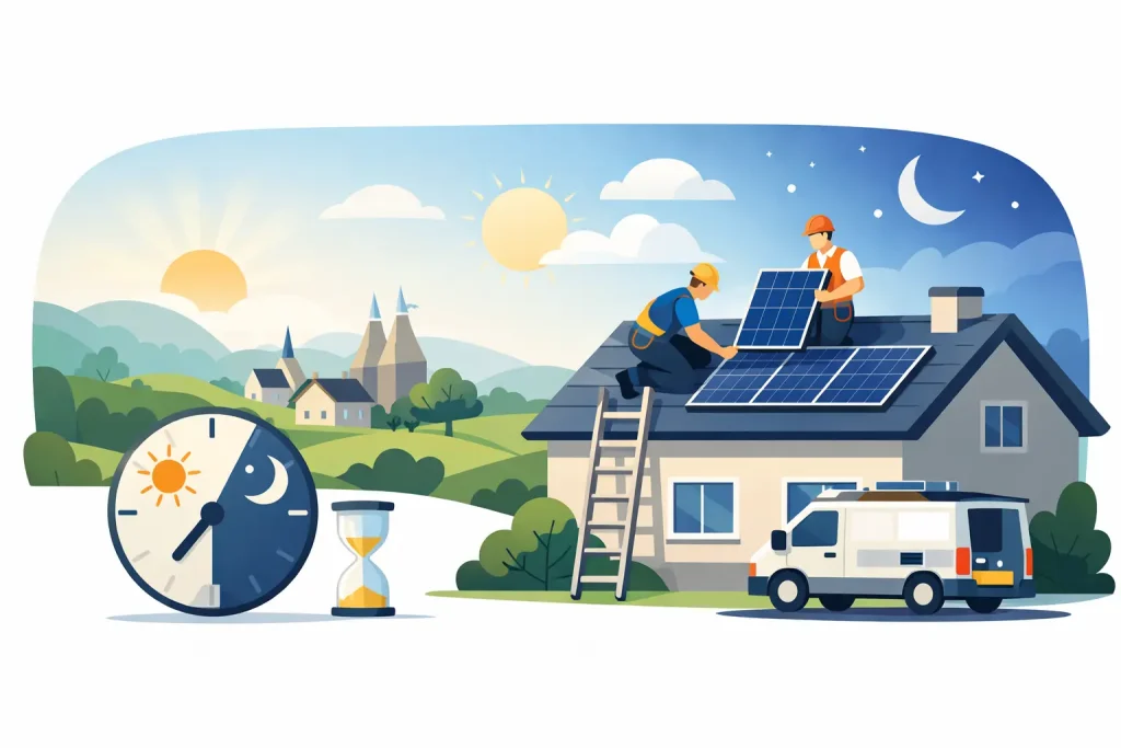 How Long Does Solar Installation Take in Kent?