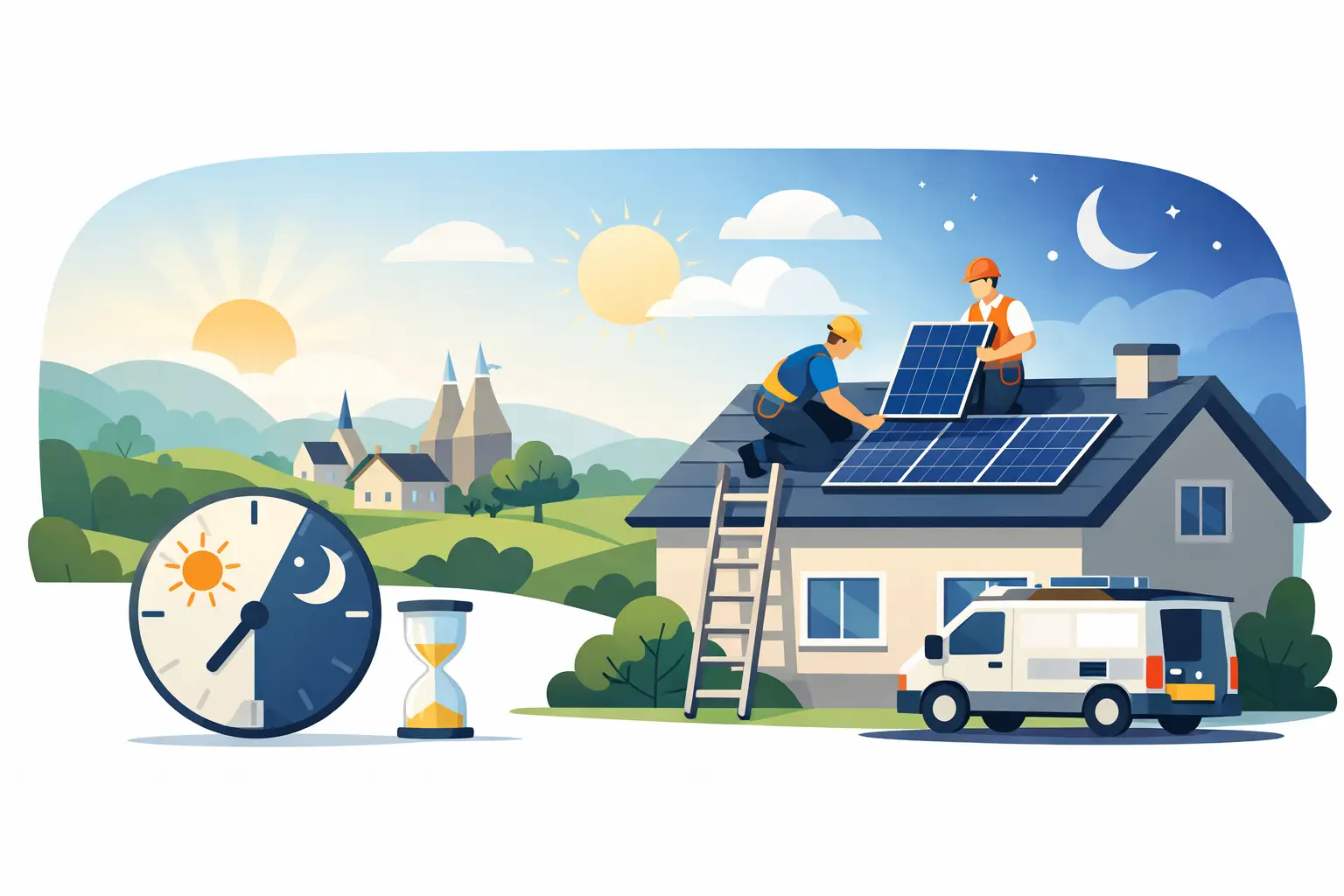 How Long Does Solar Installation Take in Kent?