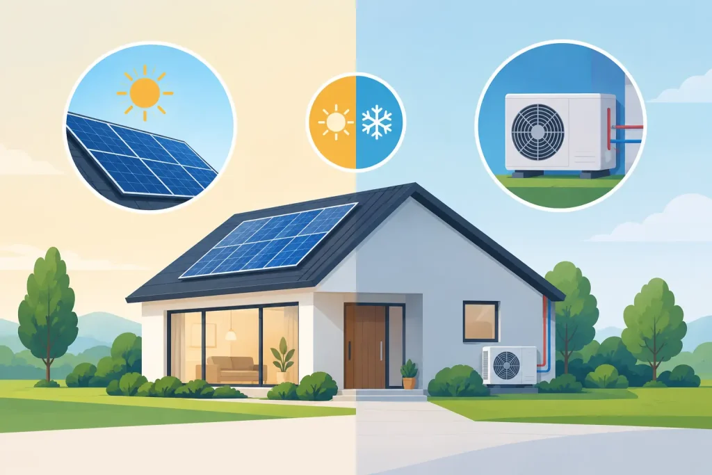 Solar Panels vs Heat Pumps: Which Comes First?