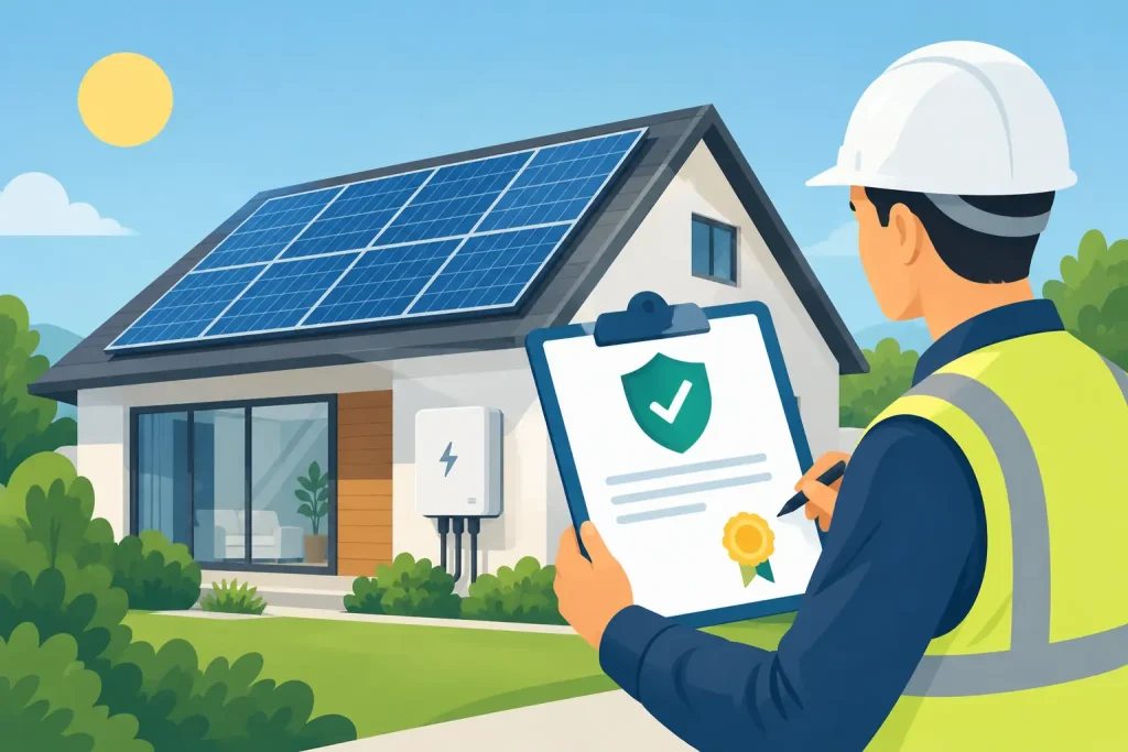 Electrical Safety Certificates for Solar Homes